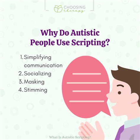 autistic scripting example