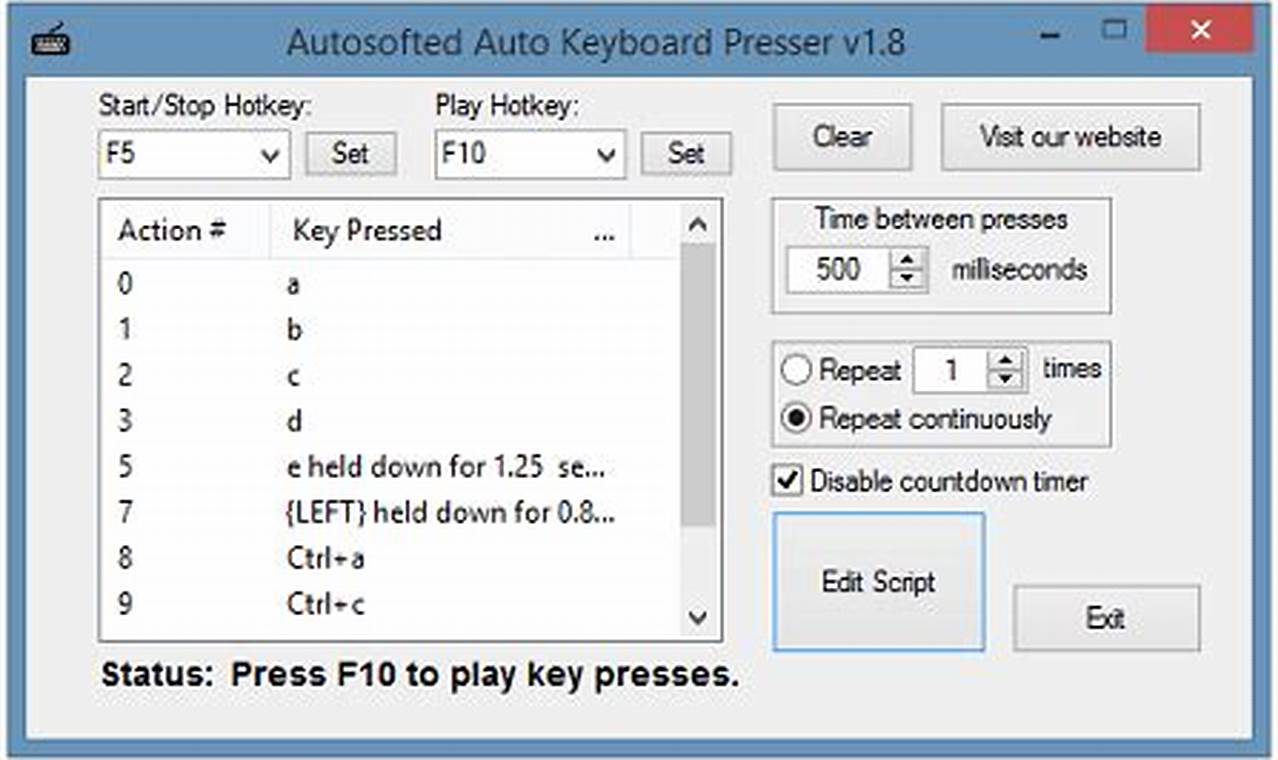 auto keyboard clicker
