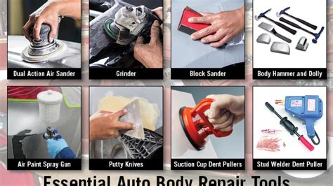 auto body shop tools list