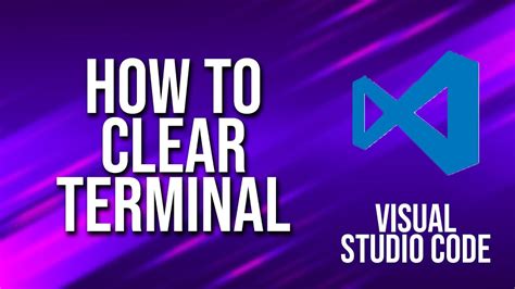 Auto Clear Terminal In Vs Code