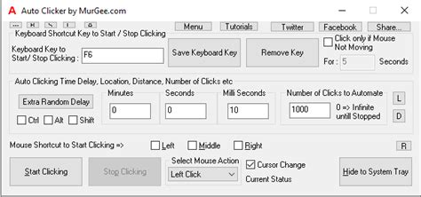 Auto Click On Windows 10