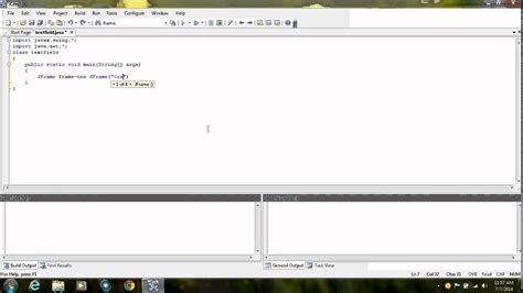 Auto Complete In Java