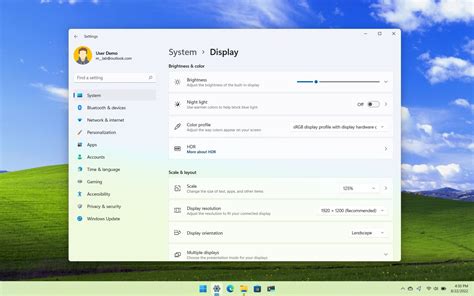 Auto Detect Display Settings