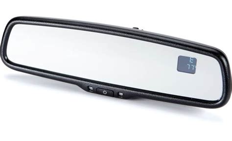 Auto Dimming Mirror With Temperature