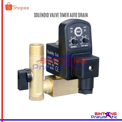 Auto Drain Valve 1/2 With Timer
