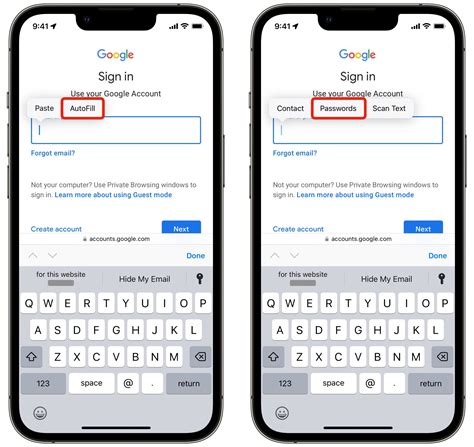 Auto Fill On Iphone