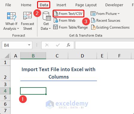 auto import text file to excel