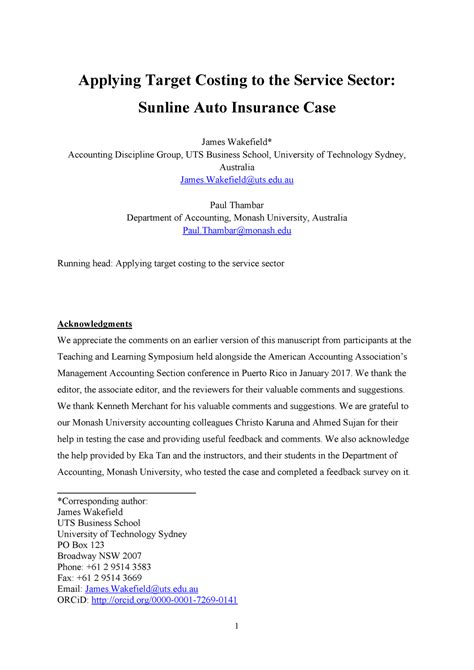 Auto Insurance Case Study