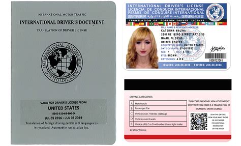 auto insurance international driver license