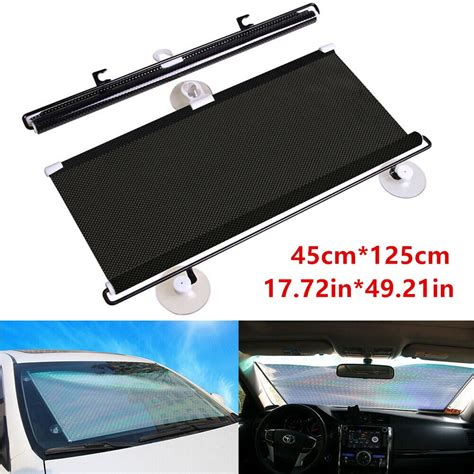 auto retractable sun shade
