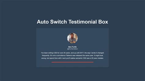 Auto Switch Javascript