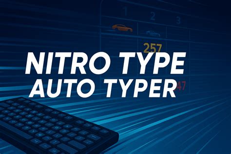 auto typer nitro type