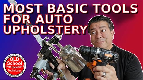 Auto Upholstery Tools And Supplies