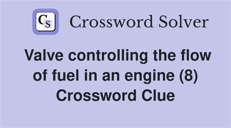 Auto Valve Crossword