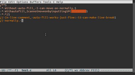 Auto-Fill-Function Emacs