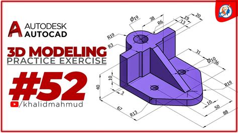 autocad 3d modeling examples