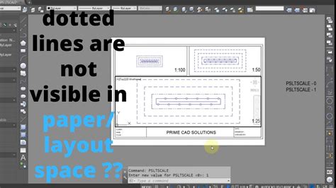 Autocad Change Line Pattern In Model And Paper Space