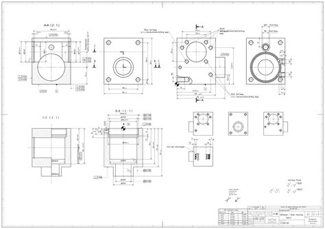 autocad drafting examples