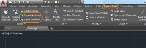 List Of Autocad Express Tools 2017