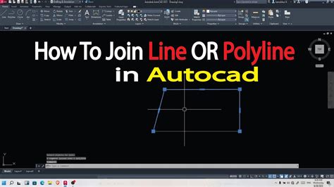 Autocad Join Lines Into Polyline