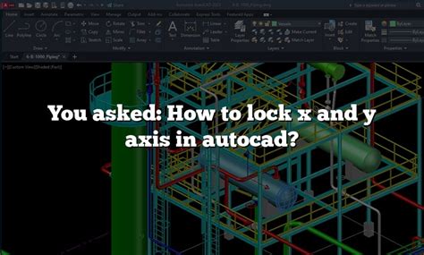 Autocad Lock Axis