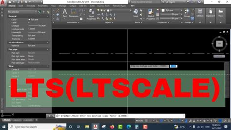 autocad ltscale not working