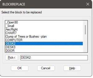 Autocad Replace Block Instance