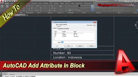 Autocad Show Block Attribute