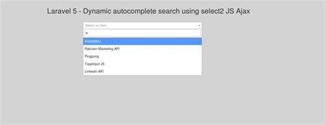Autocomplete Js Ajax