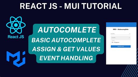 Autocomplete Js Mui