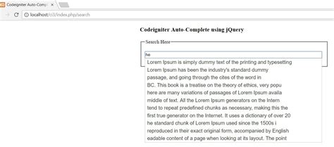 Autocomplete Using Json Jquery Example