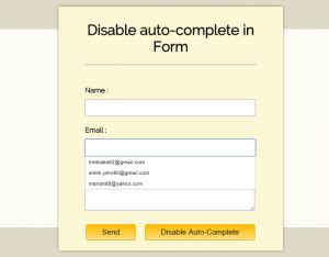 Autocomplete.js Disable