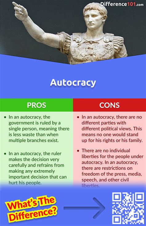autocracy government pros and cons