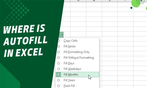 Autofill Excel From site