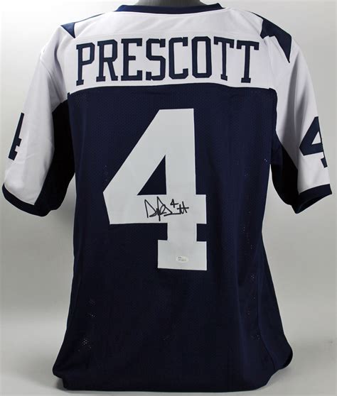 autographed dak prescott jersey