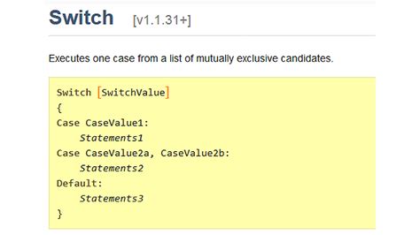 Autohotkey Switch Case