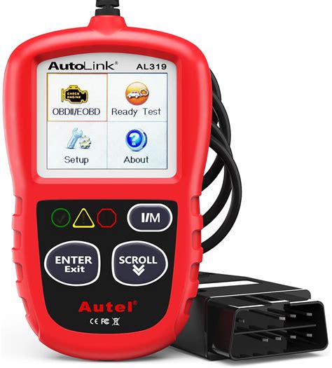 Autel AutoLink AL319 OBDII CAN Code Reader with MultiLanguage