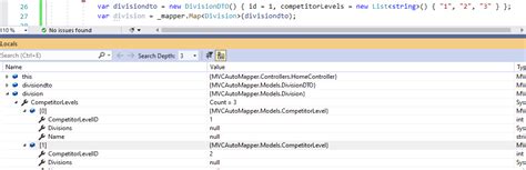 automapper map list of int to list of object