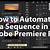 automate to sequence premiere pro