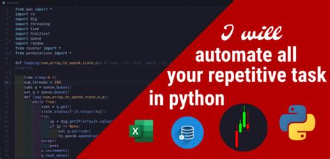 automate repetitive tasks with python