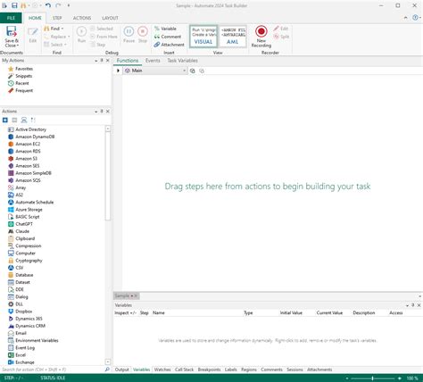 automate task builder