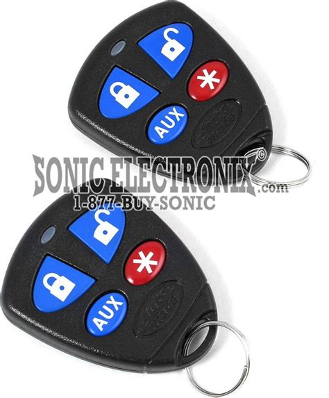KeylessOption Keyless Entry Remote Starter Car Key Fob Alarm for