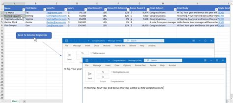 automated email from excel based on date