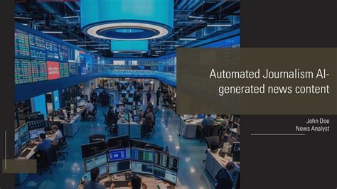 Automated Journalism Examples