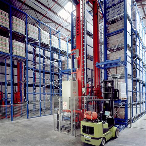 Automated Racking System For Warehouse