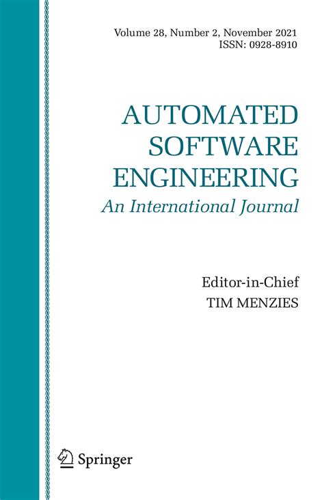 automated software engineering journal