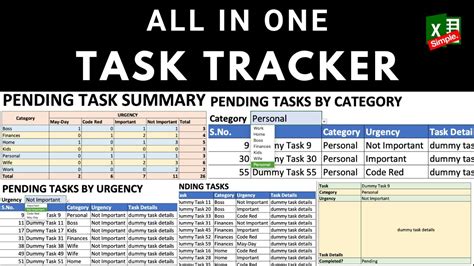 automated tracking system excel