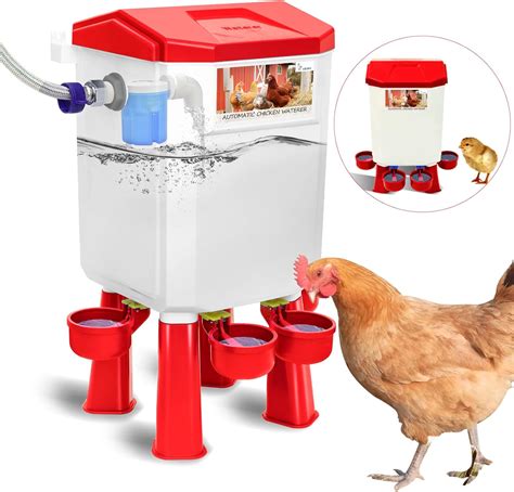 Automatic Chicken Waterer With Float