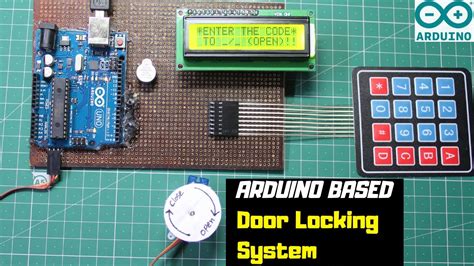 automatic door lock system project using arduino