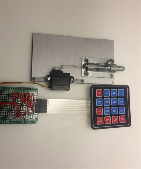 automatic door lock system project using arduino